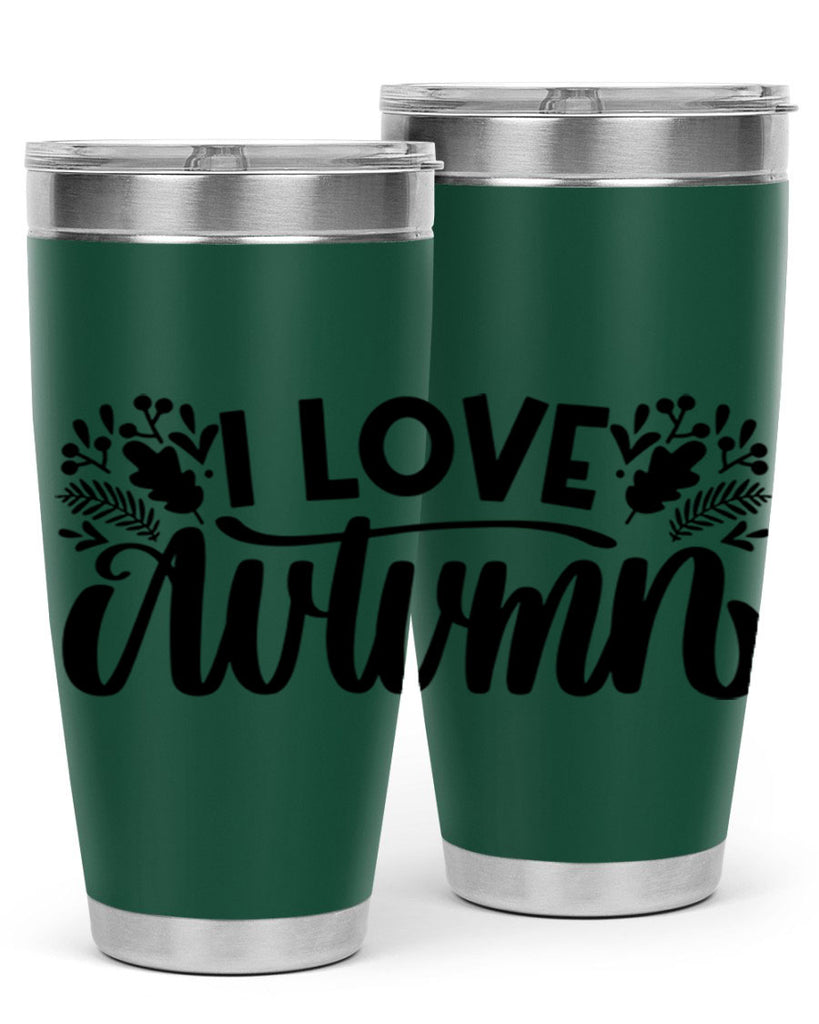 I Love Autumn 497#- fall- Tumbler