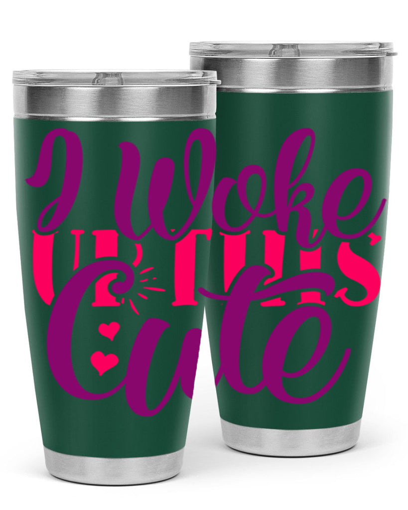 I Workup This Cute Style 243#- baby- tumbler