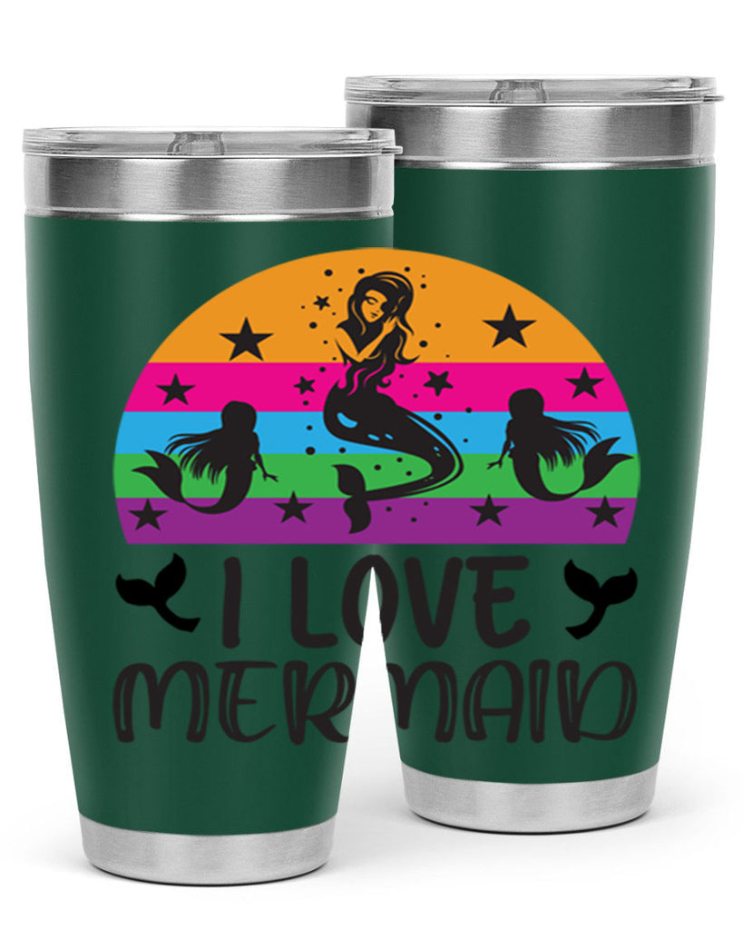 I love mermaid 230#- mermaid- Tumbler