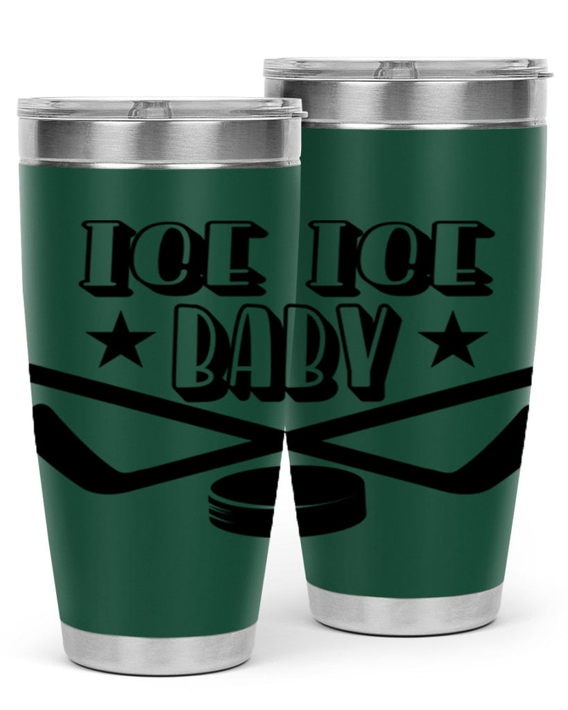 ICE ICE BABY 1055#- hockey- Tumbler