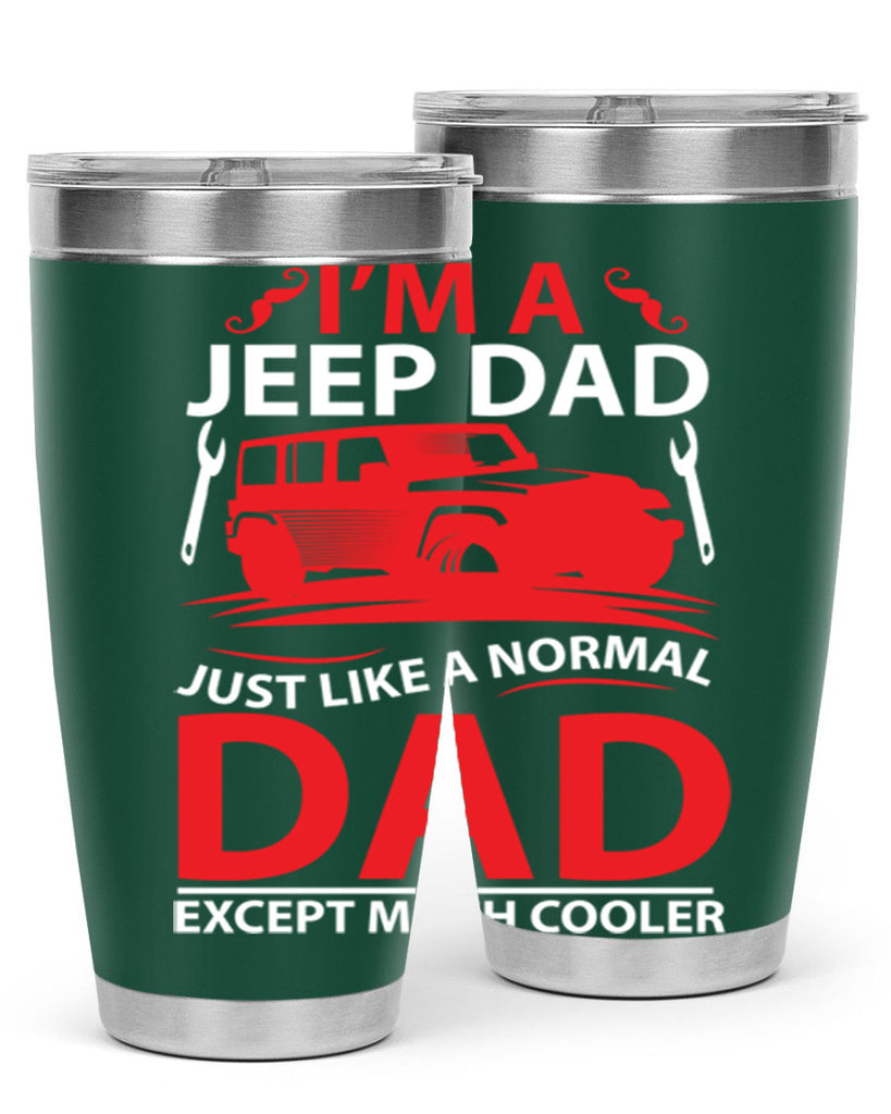 IM AJEEP DAD 51#- dad- Tumbler