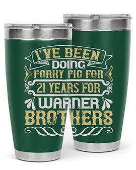 I’ve been doing Porky Pig for years for Warner Brothers Style 48#- pig- Tumbler