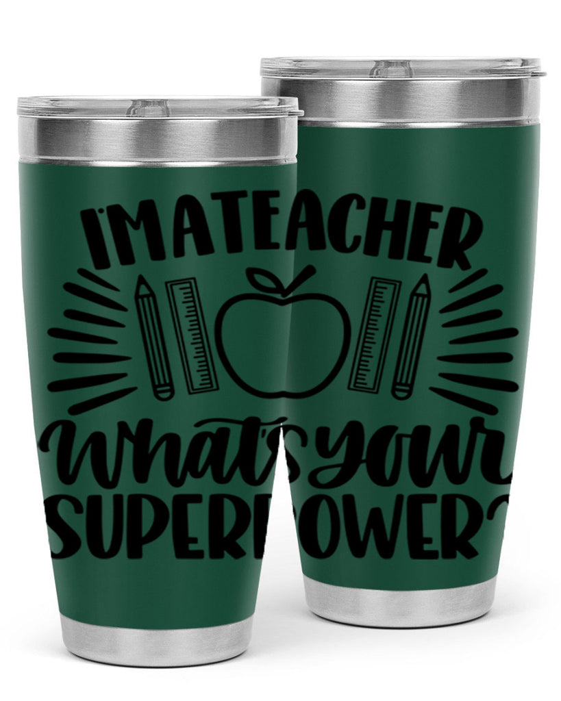 Im A Teacher Whats Your Style 72#- teacher- tumbler