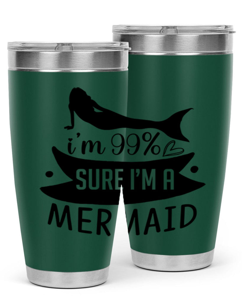 Im sure im a 248#- mermaid- Tumbler