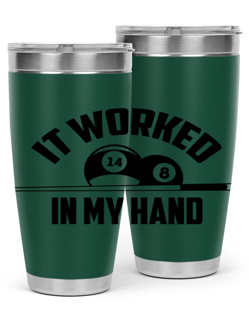 It worked in my hand 1000#- billards- Tumbler