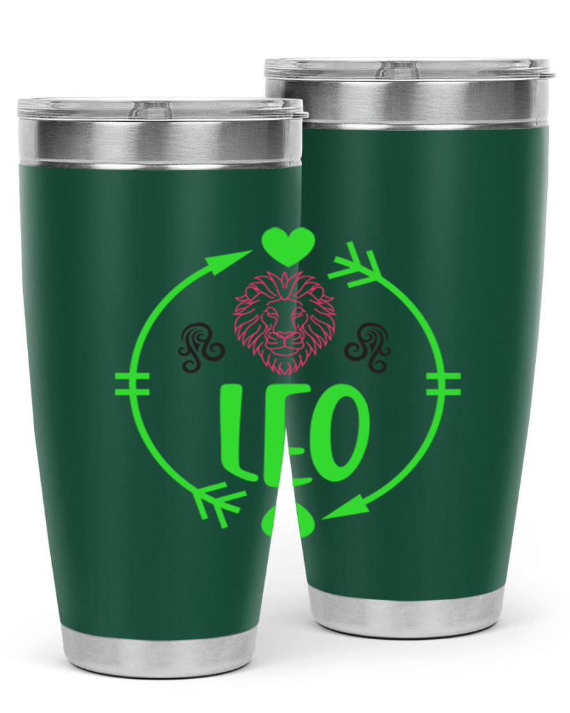 Leo 283#- zodiac- Tumbler