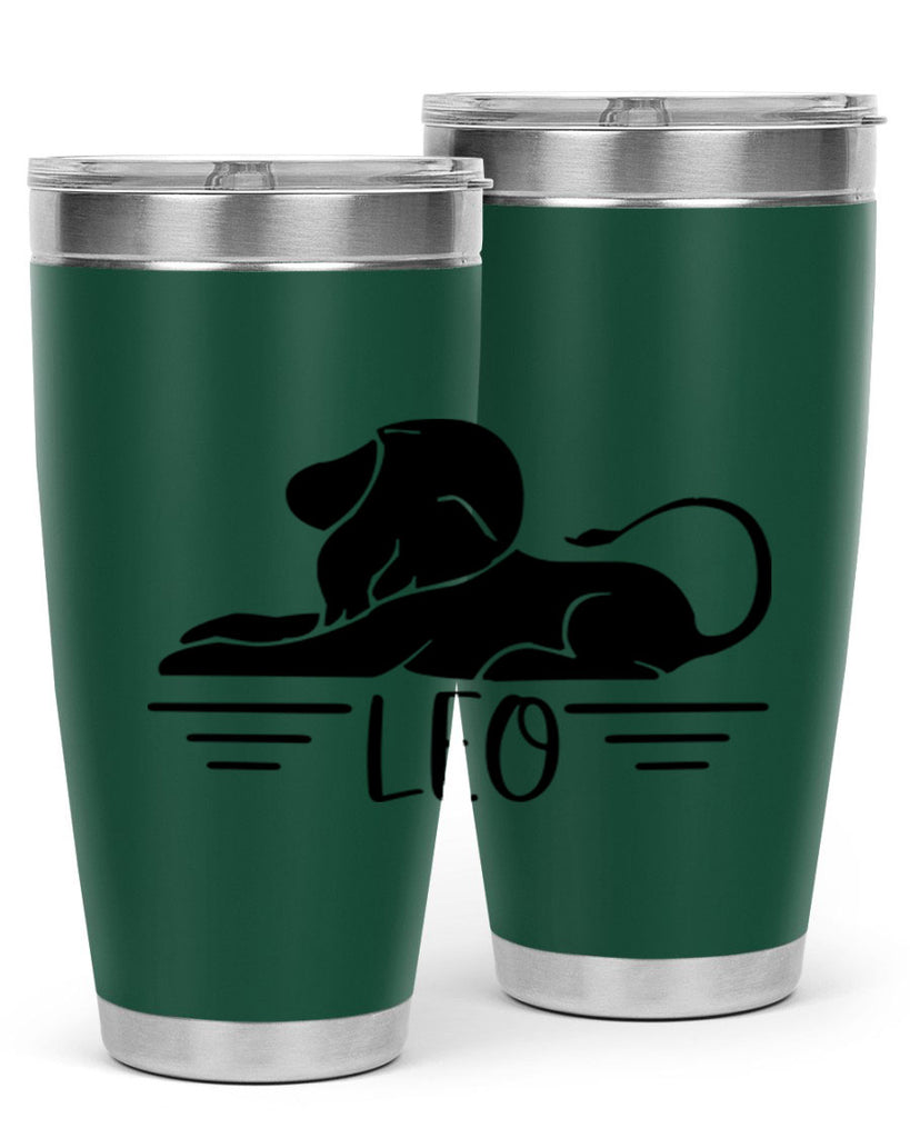 Leo 288#- zodiac- Tumbler