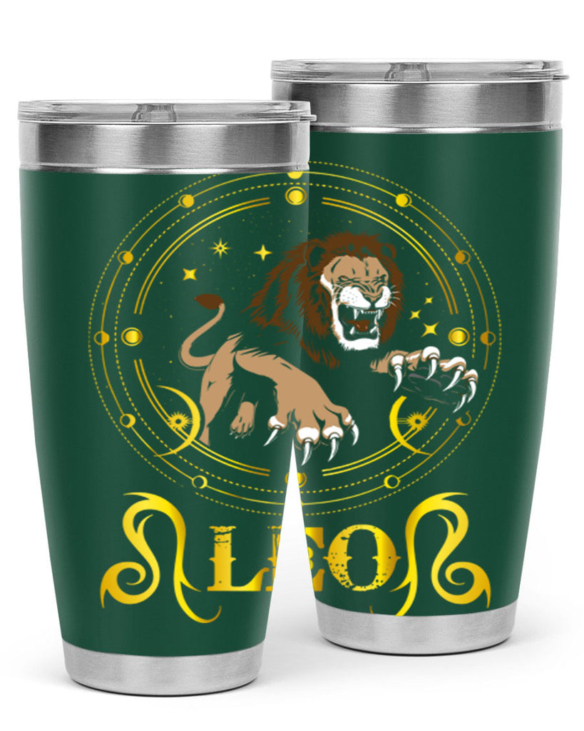 Leo 297#- zodiac- Tumbler