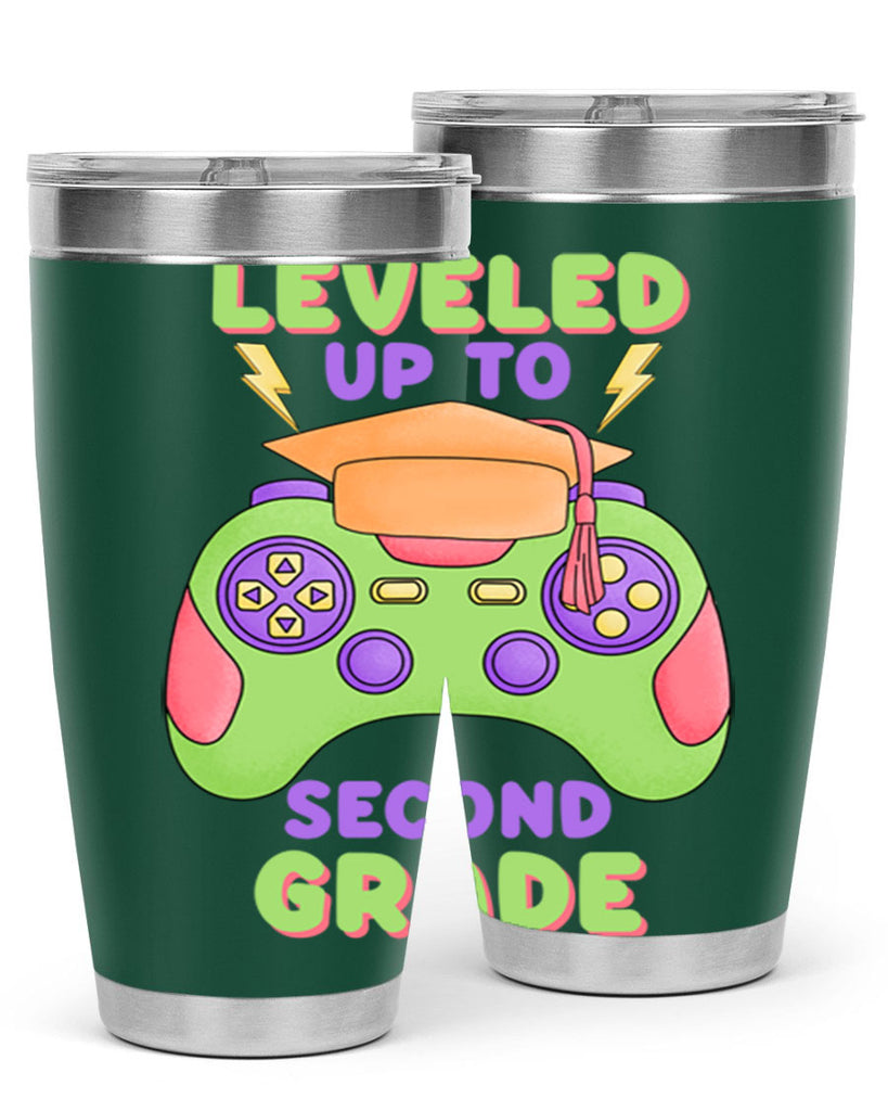 Leveled up to 2nd Grade 15#- second grade- Tumbler