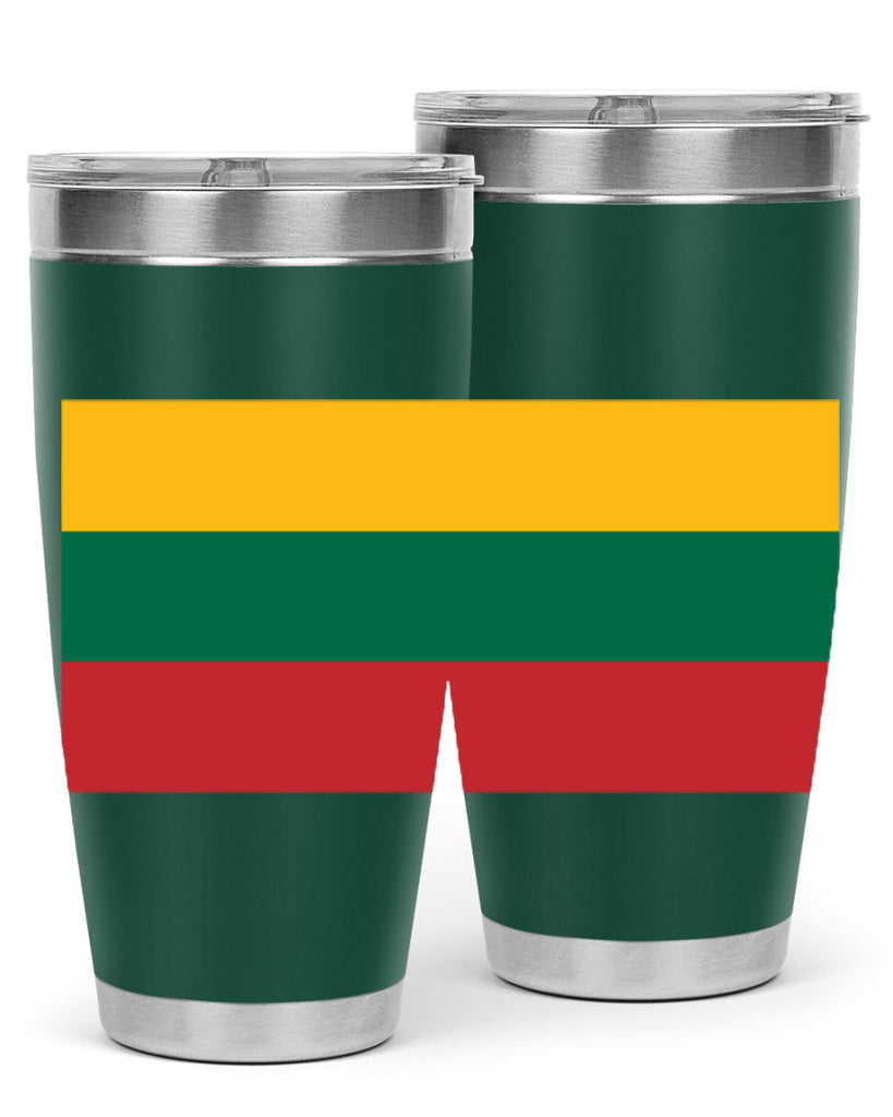 Lithuania 98#- world flags- Tumbler