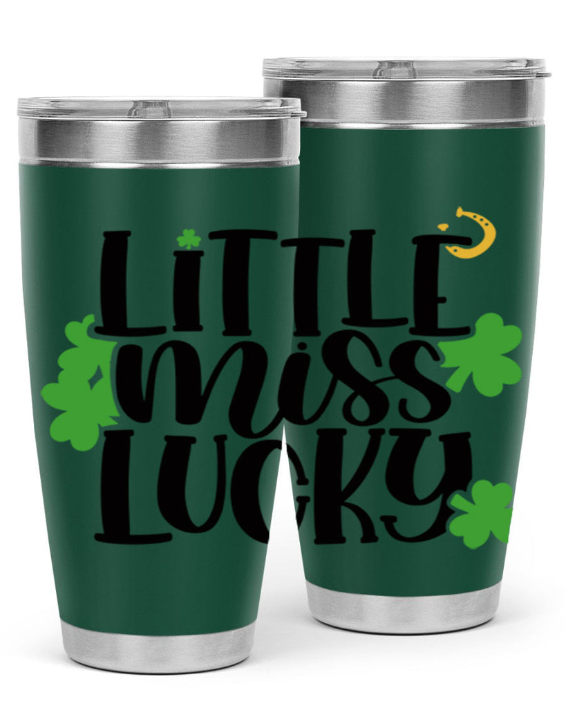 Little Miss Lucky Style 68#- St Patricks Day- Tumbler