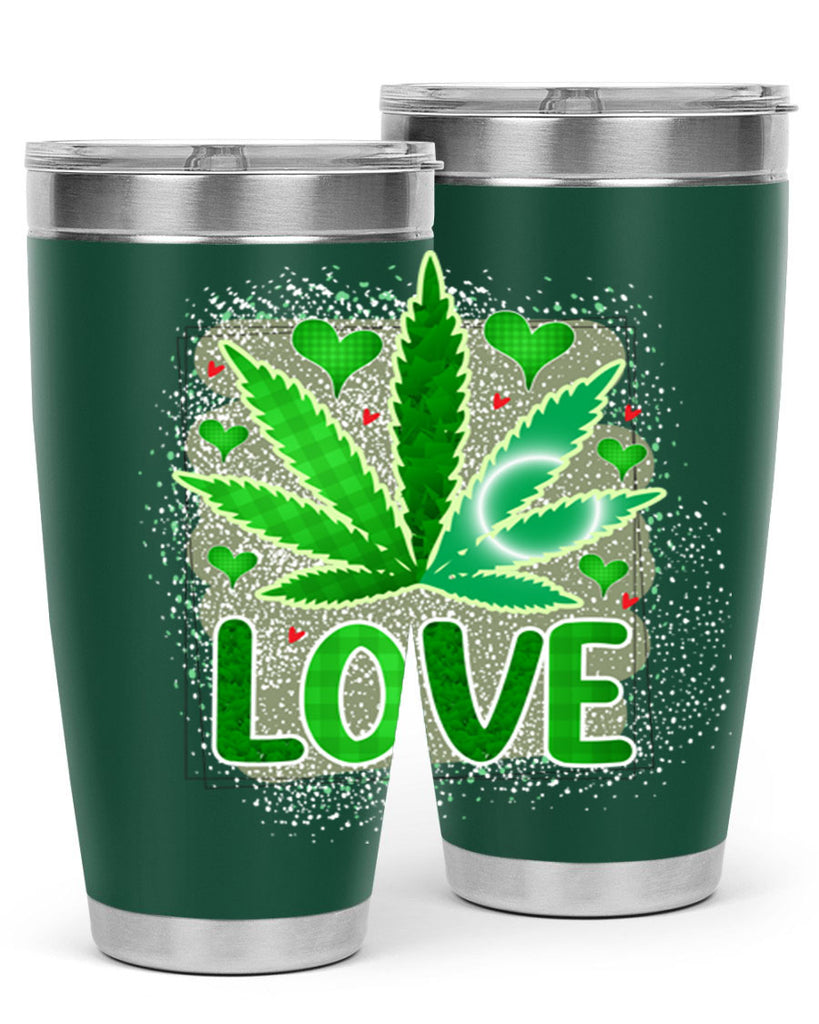 Love 188#- marijuana- Tumbler