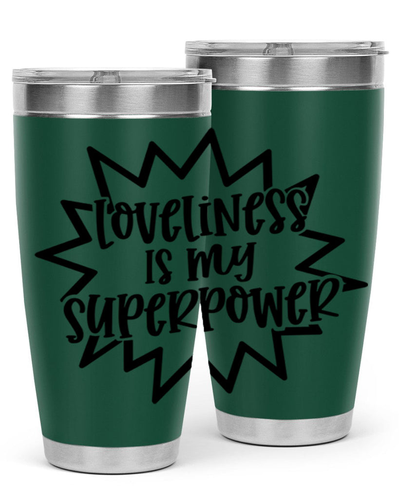 Loveliness Is My Superpower Style 53#- baby- tumbler