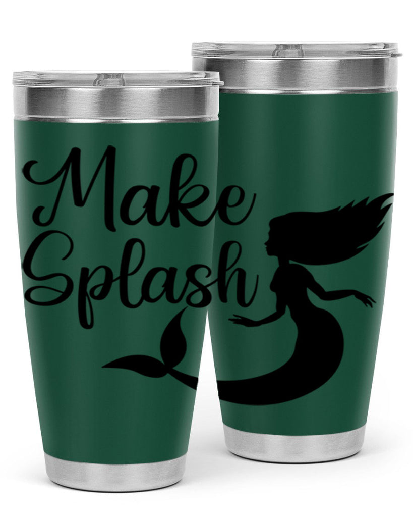 Make splash 316#- mermaid- Tumbler