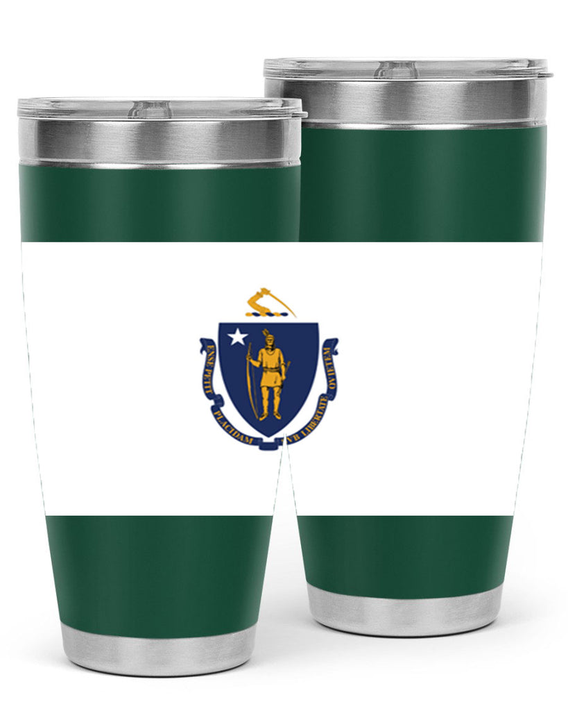 Massachusetts 31#- Us Flags- Tumbler