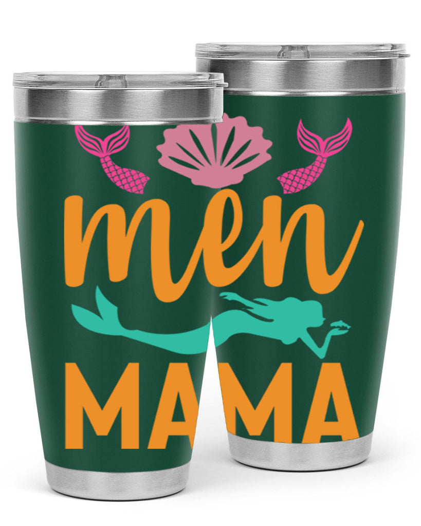 Men Mama Design 318#- mermaid- Tumbler