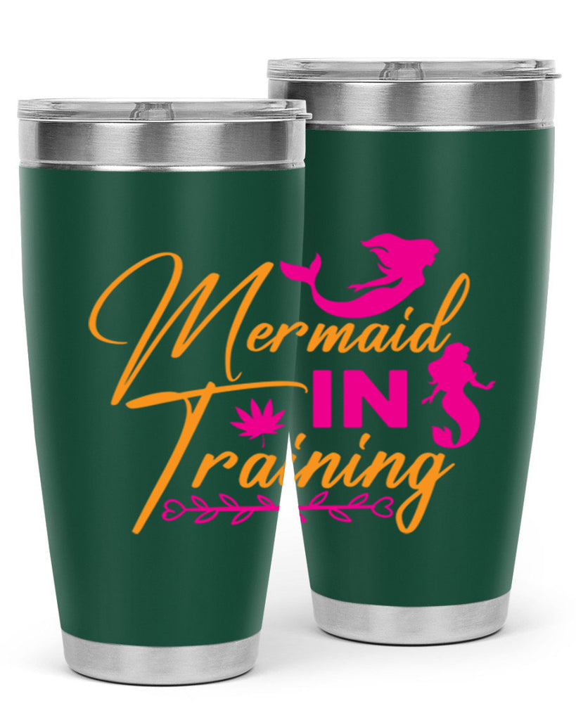 Mermaid In Training 362#- mermaid- Tumbler