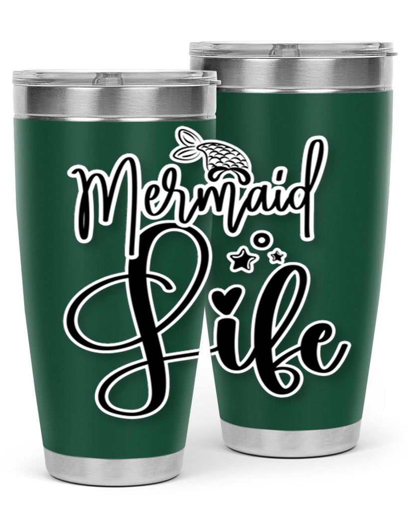 Mermaid Life 429#- mermaid- Tumbler