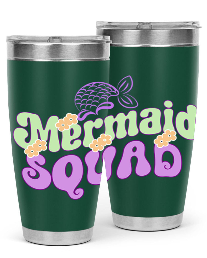 Mermaid Squad 445#- mermaid- Tumbler