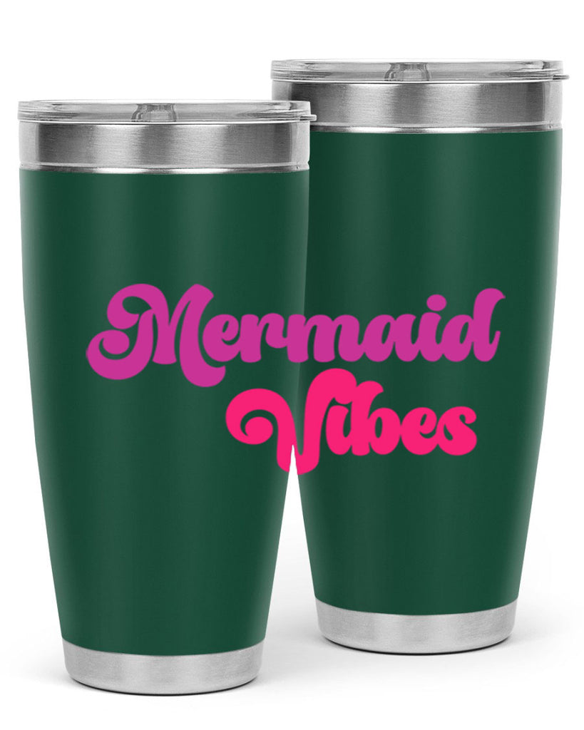 Mermaid Vibes 388#- mermaid- Tumbler