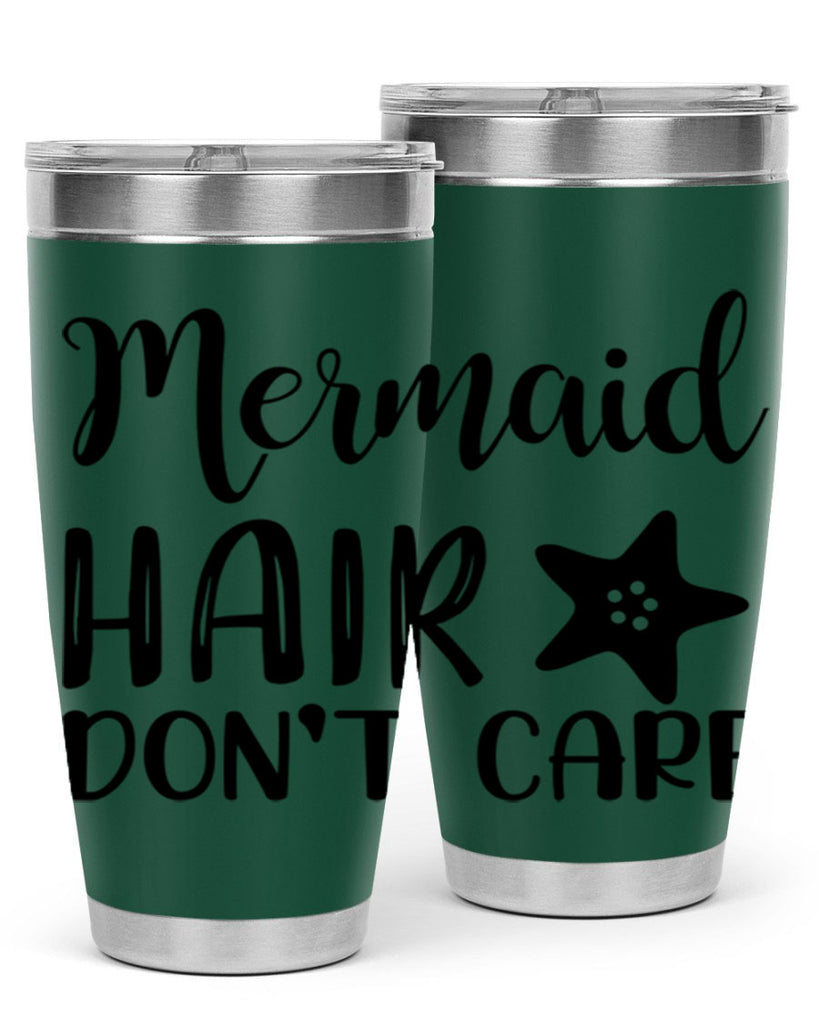 Mermaid hair dont care 411#- mermaid- Tumbler