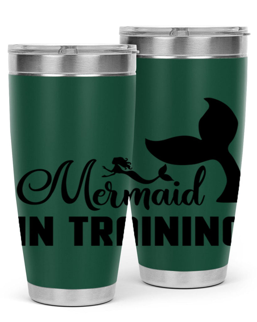 Mermaid in training 423#- mermaid- Tumbler