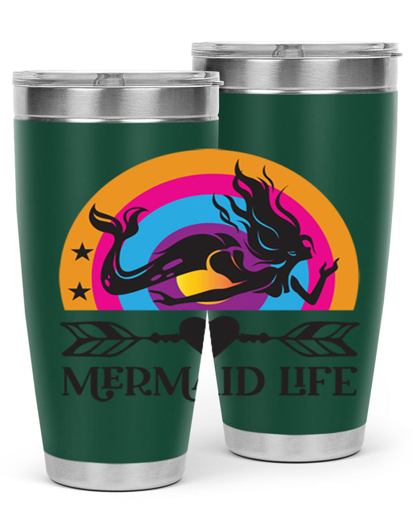 Mermaid life 431#- mermaid- Tumbler