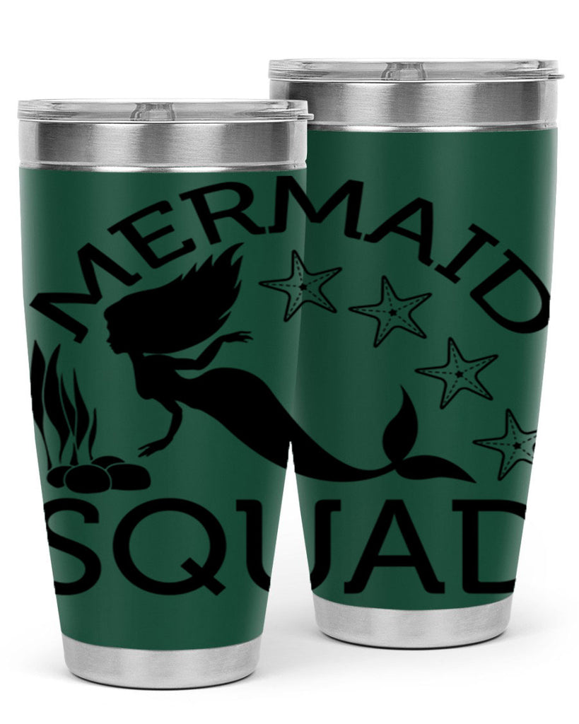 Mermaid squad 448#- mermaid- Tumbler