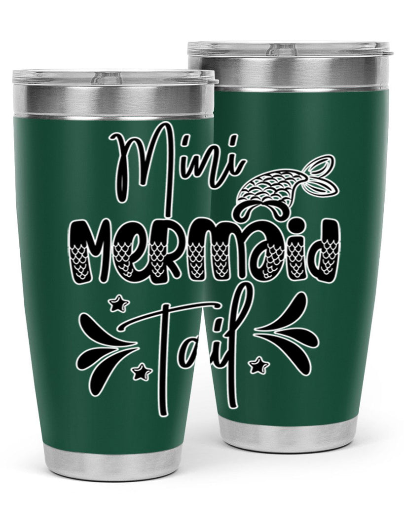 Mini Mermaid Tail 513#- mermaid- Tumbler