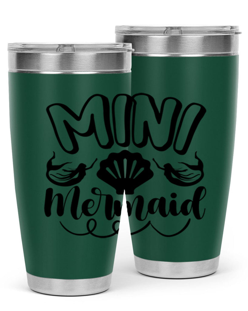 Mini mermaid 506#- mermaid- Tumbler