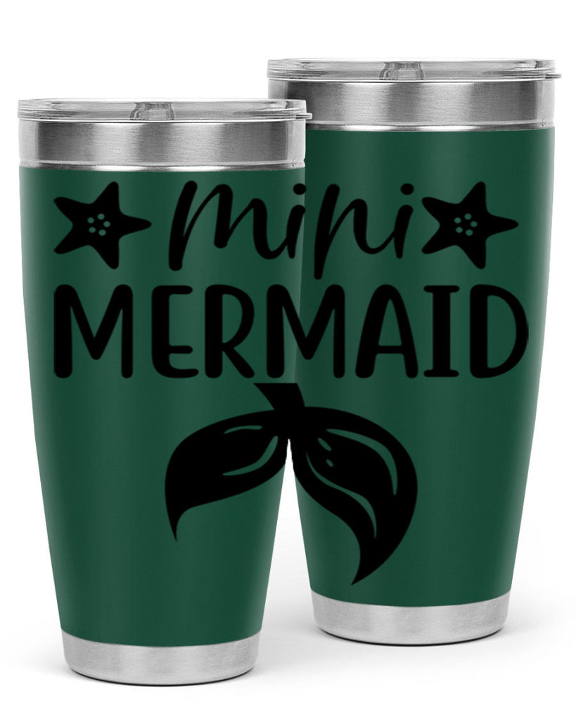 Mini mermaid 511#- mermaid- Tumbler