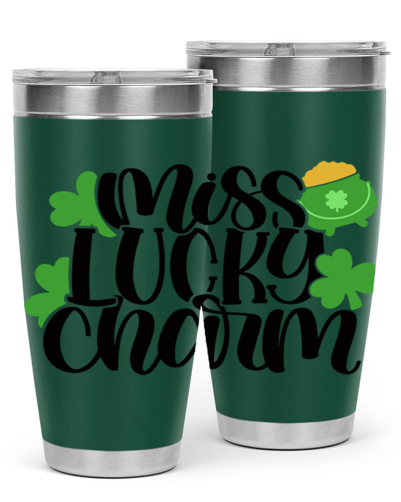 Miss Lucky Charm Style 48#- St Patricks Day- Tumbler