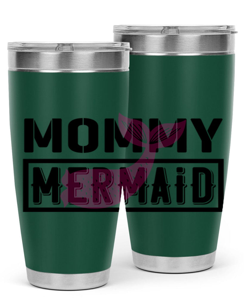 Mommy mermaid 514#- mermaid- Tumbler