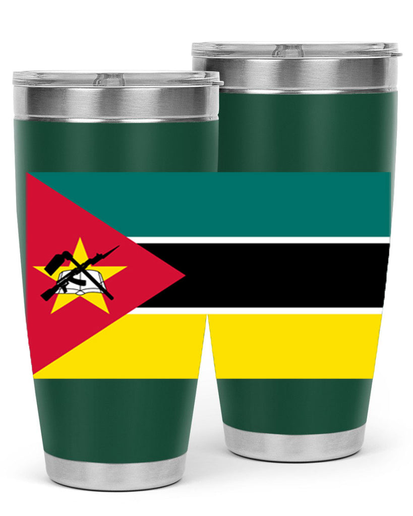 Mozambique 80#- world flags- Tumbler