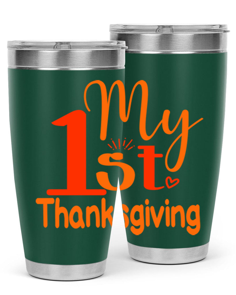 My st Thanksgiving Design 431#- fall- Tumbler
