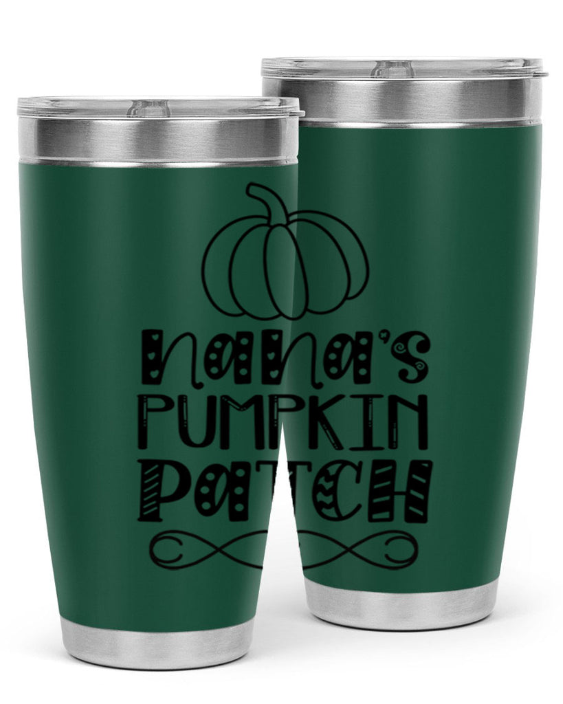 Nana s Pumpkin Patch 439#- fall- Tumbler