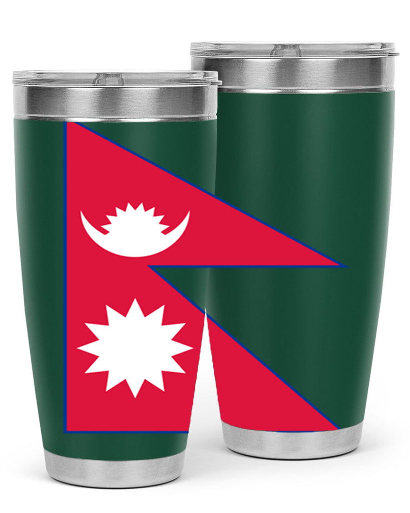 Nepal 76#- world flags- Tumbler