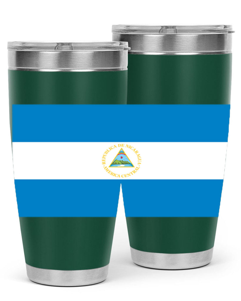 Nicaragua 73#- world flags- Tumbler