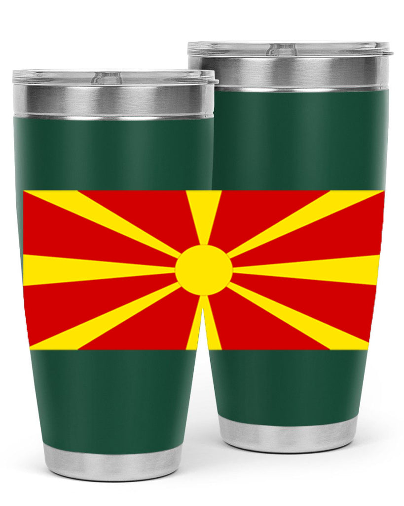 North Macedonia 69#- world flags- Tumbler