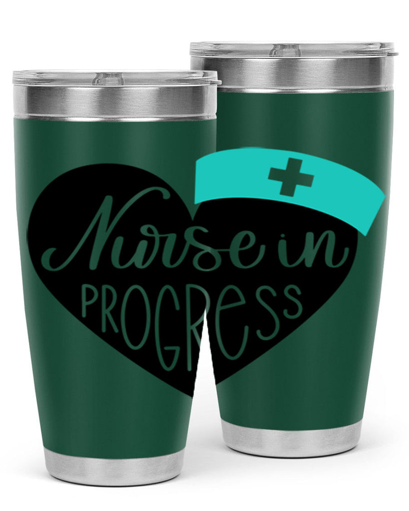 Nurse In Progress Style Style 112#- nurse- tumbler