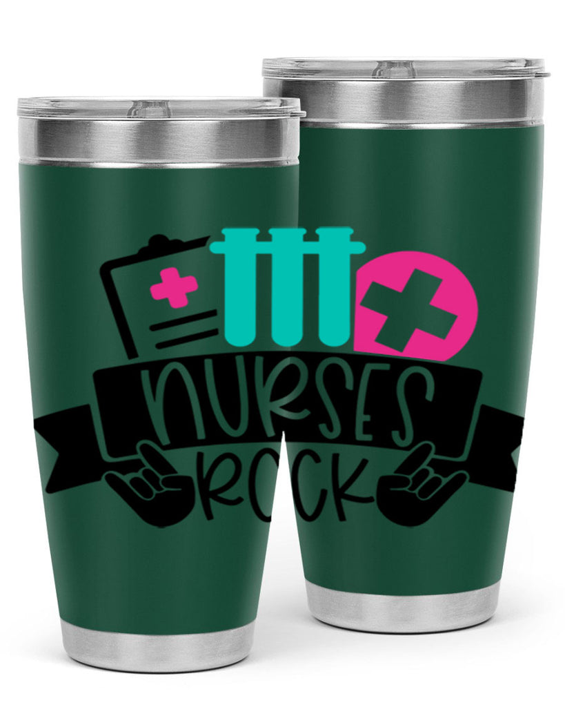 Nurses Rock Style Style 78#- nurse- tumbler