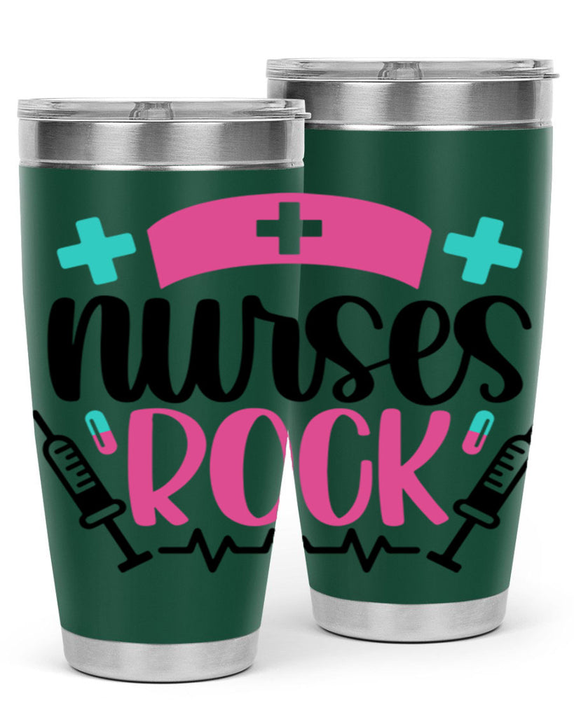 Nurses Rock Style Style 79#- nurse- tumbler