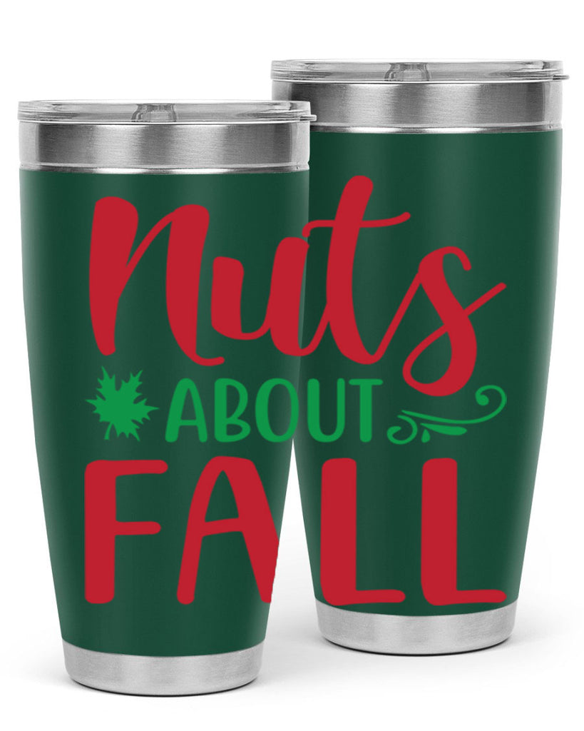 Nuts About Fall 443#- fall- Tumbler