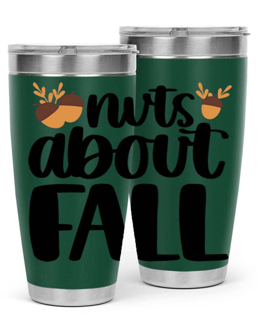 Nuts About Fall 503#- fall- Tumbler