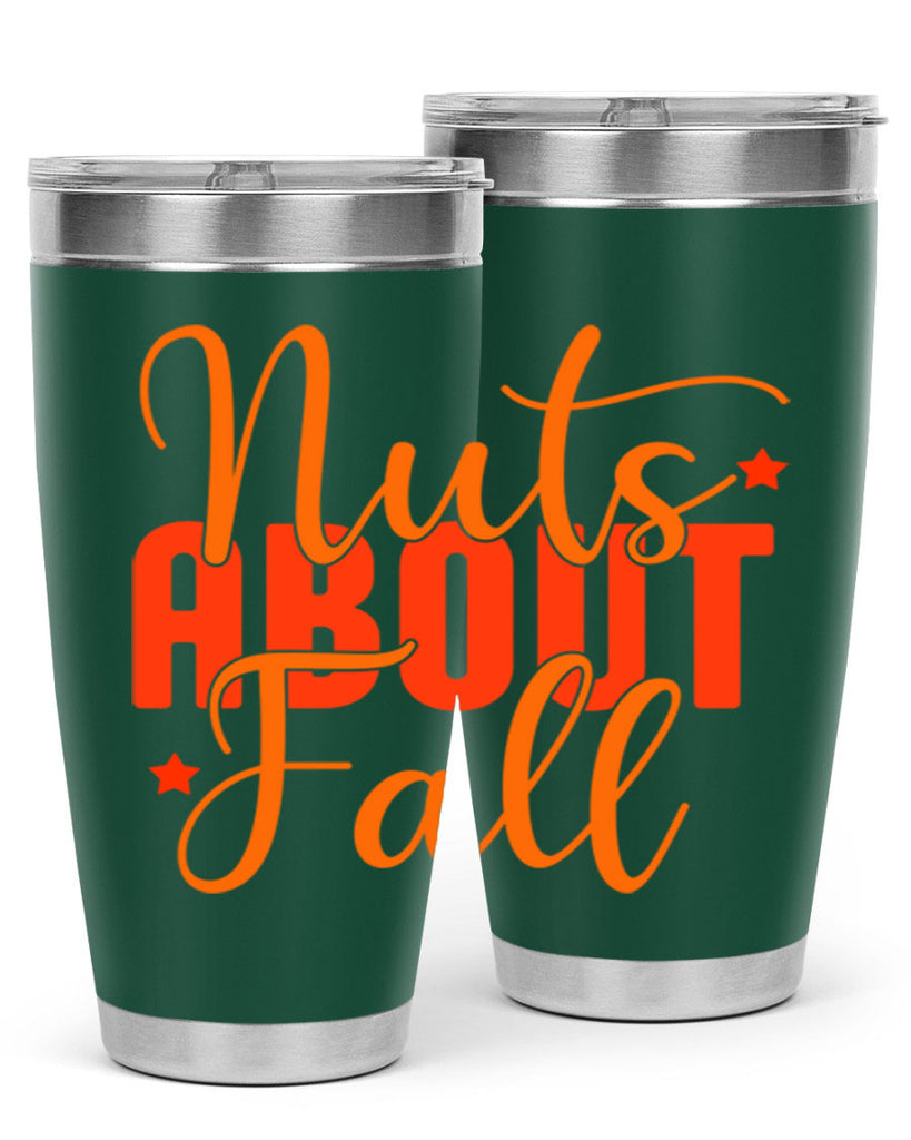 Nuts About Fall Design 444#- fall- Tumbler