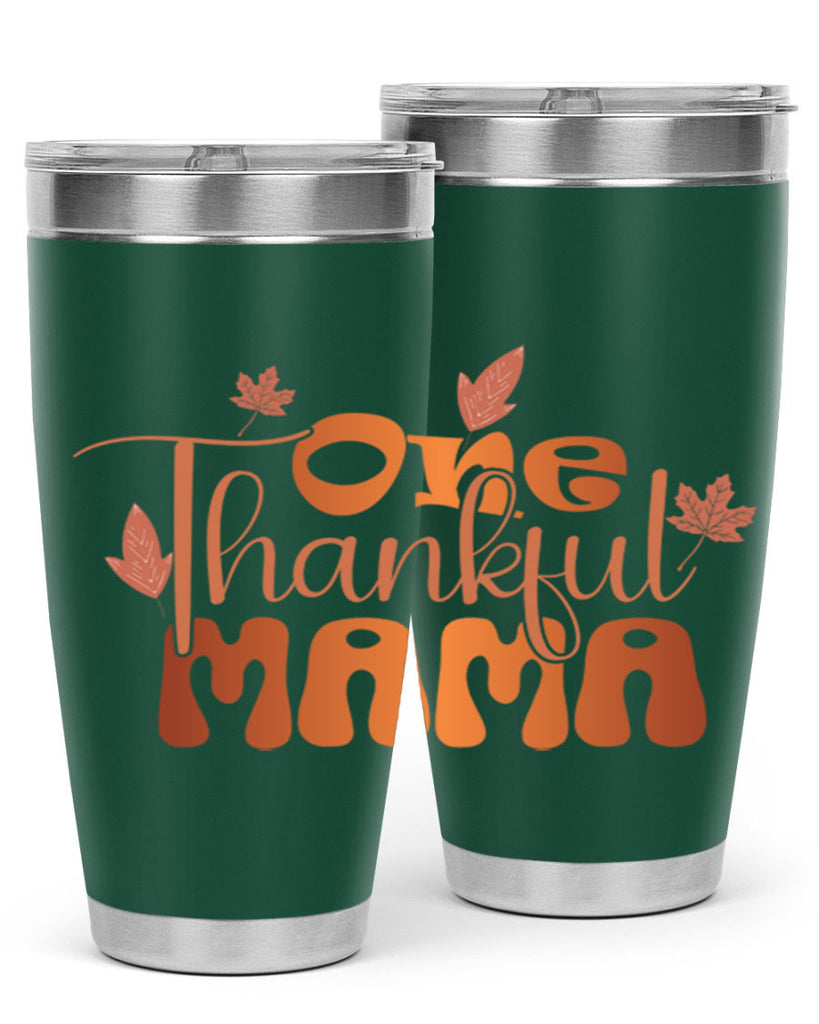 One Thankful Mama 465#- fall- Tumbler