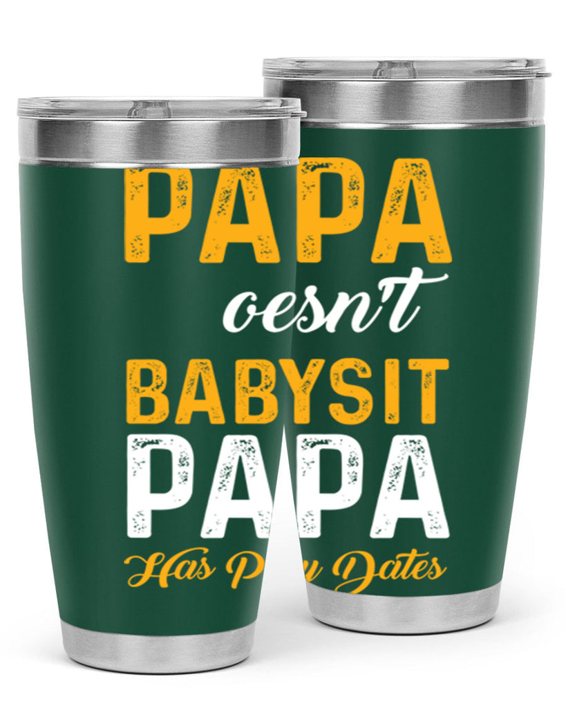 Papa 124#- grandpa - papa- Tumbler