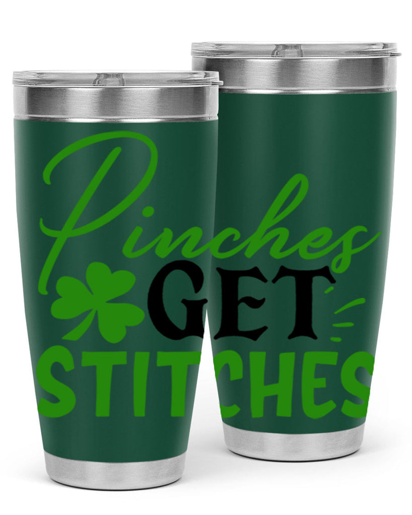 Pinches Get Stitches Style 147#- St Patricks Day- Tumbler