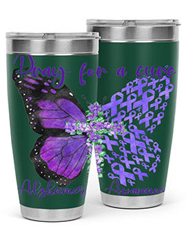 Pray For A Cure AlzheimerS Awareness 208#- alzheimers- Cotton Tank