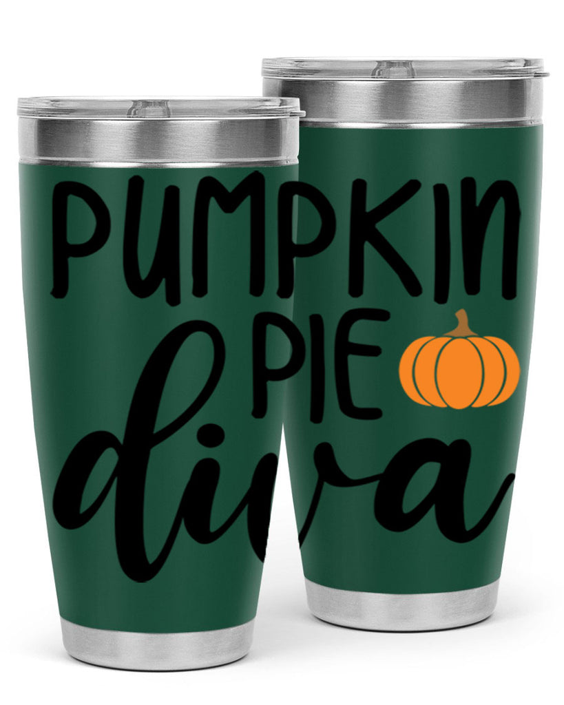 Pumpkin Pie Diva 532#- fall- Tumbler
